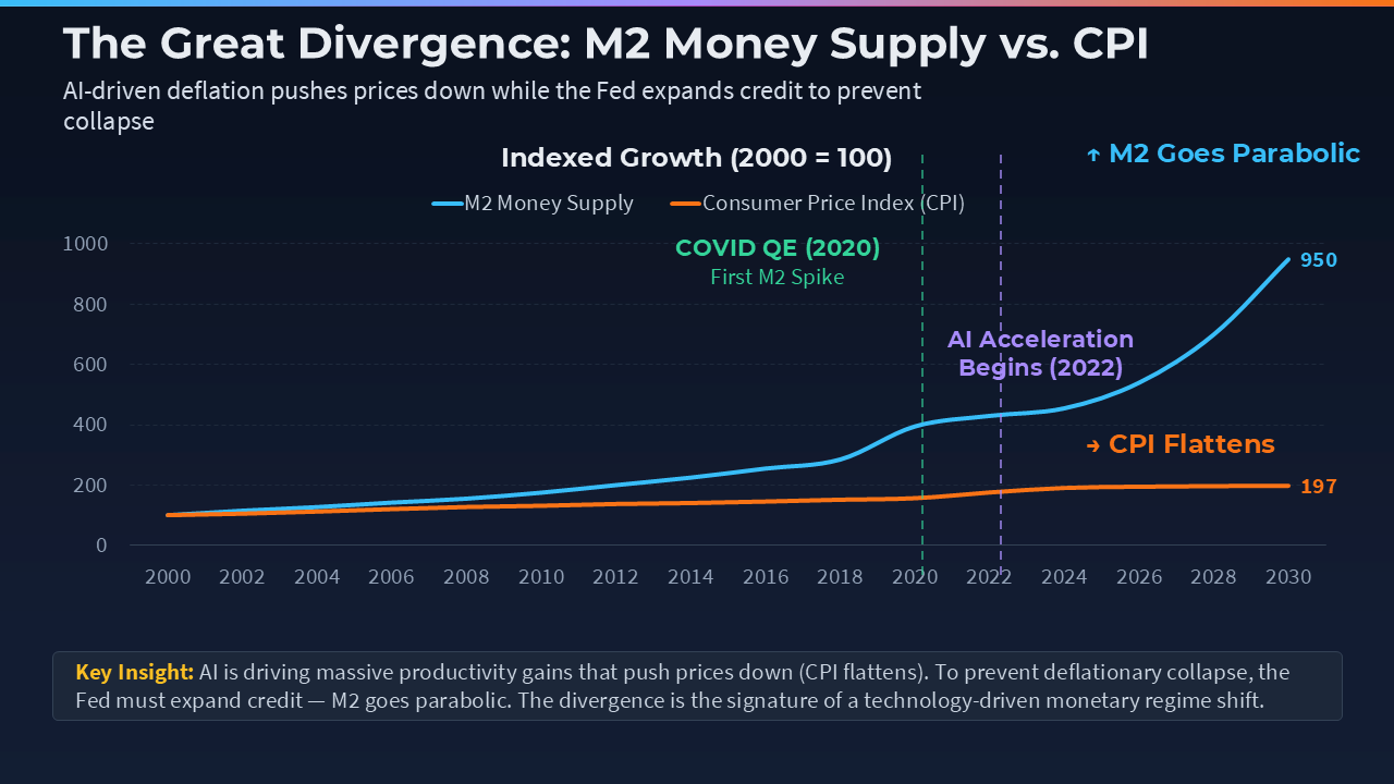 Monetary expansion and M2 growth
