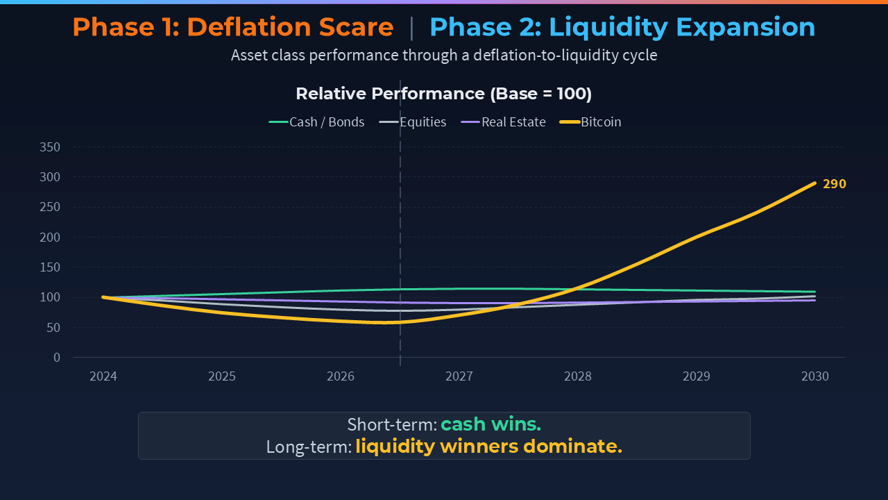 Long-term liquidity concentration