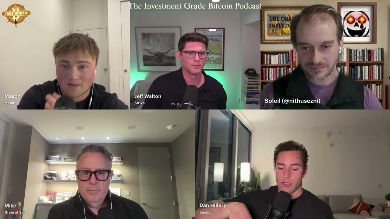 True North crew during a live broadcast